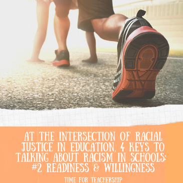 4 Keys for Racial Justice Discourse in Schools: # 2 Readiness & Willingness. Part 2 in a 4-part antiracism series from Dr. Cherie Bridges Patrick’s work on building capacity for generative racial dialogue in schools. Check out the Time for Teachership blog post. For more ideas on how to work for educational equity, sign up for weekly emails at bit.ly/lindsayletter #growthmindset #antiracism