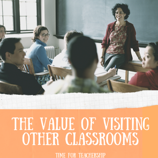 The Value of Visiting Other Classrooms. A personalized form of PD teachers can start on their own. Build teacher efficacy. Get inspired. Experience professional growth. This practice helps you, your colleagues, & your students. Check out the blog post by Lindsay Lyons for Time for Teachership. For more teacher strategies & free resources, sign up for weekly emails at bit.ly/lindsayletter