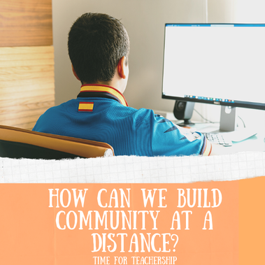 How Can We Build Community At a Distance? What are the activities and tools we can use to get to know our students this year even if we don’t meet in person? For some concrete community building ideas, read the Time for Teachership blog post. For more instructional strategies and teacher tips, sign up for weekly emails at bit.ly/lindsayletter 