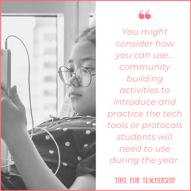 How Can We Build Community At a Distance? What are the activities and tools we can use to get to know our students this year even if we don’t meet in person? For some concrete community building ideas, read the Time for Teachership blog post. For more instructional strategies and teacher tips, sign up for weekly emails at bit.ly/lindsayletter 