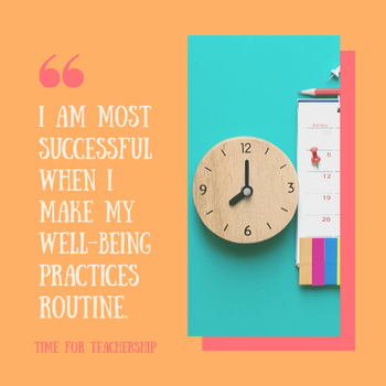 How to Be Well when Teaching from Home. I’m sharing how I’ve tried to keep up with the 6 dimensions of well-being while working from home & a free printable tracker. Check out the blog post by Lindsay Lyons for Time for Teachership. For more tips and #teacherfreebies, sign up for weekly emails at bit.ly/lindsayletter     #growthmindset #teacherwellbeing #teachinginspiration