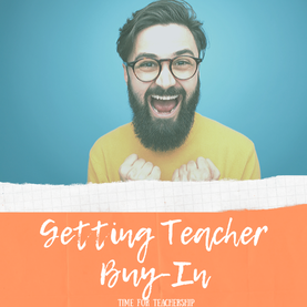 Getting Teacher Buy-In is hard work. 4 research-based change management strategies school leaders can use to effectively lead change. Check out the blog post by Lindsay Lyons for Time for Teachership. Like what you see? Sign up for weekly tips & free resources from me at bit.ly/letterfromlindsay 