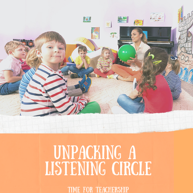 Unpacking a Listening Circle. I share a Morningside Center circle lesson on the killing of George Floyd and considerations for facilitating circles on racism and police brutality. Check out the blog post by Lindsay Lyons for Time for Teachership & get one of my #teacherfreebies For more tips on educational equity, sign up for weekly emails at bit.ly/lindsayletter #growthmindset