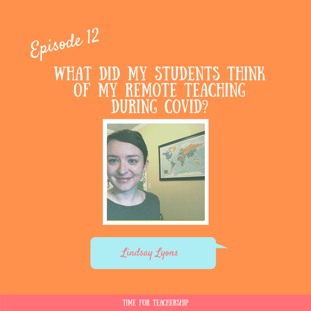 12. What did my students think of my remote teaching during COVID? In this post, I dive in to the feedback I receive from students after my first semester of remote teaching. Read the Time for Teachership blog post by Lindsay Lyons for evaluating your methods. Grab one of my #teacherfreebies for a quick reference sheet to remember key ideas. For more educational equity & teacher tips, sign up for weekly emails at bit.ly/lindsayletter. #teachinginspiration #remoteteaching #teacherdevelopment #studentfeedback