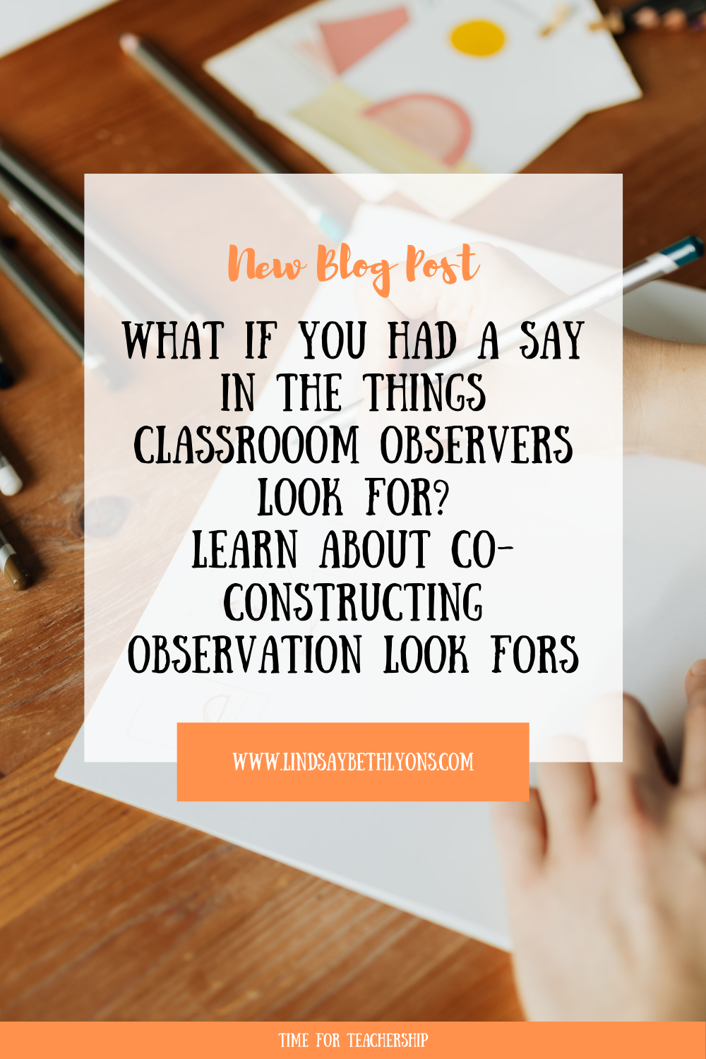 In this episode, we are talking about look fors, co-constructing them with teachers, and how you can make them clear for your students. Read the Time for Teachership blog post for more. For more educational equity & teacher tips, sign up for weekly emails at bit.ly/lindsayletter