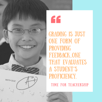 Feedback vs. Grading. What’s the difference? Teachers and school leaders, this is a must read. Learn how to support students and communicate with families while spending less time grading. Check out the blog post by Lindsay Lyons for Time for Teachership. For more tips and #teacherfreebies, sign up for weekly emails at bit.ly/lindsayletter   #growthmindset #teacherwellbeing #edchat