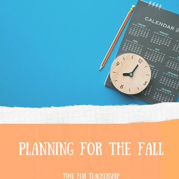 Planning for the Fall. How do we plan to go back to school in fall when we’re not sure what it’ll look like due to COVID-19? Tips for teachers & leaders + one of my #teacherfreebies Check out the blog post by Lindsay Lyons for Time for Teachership. For more tips for lesson planning, curriculum design, instructional strategies, & educational equity, sign up for weekly emails at bit.ly/lindsayletter 