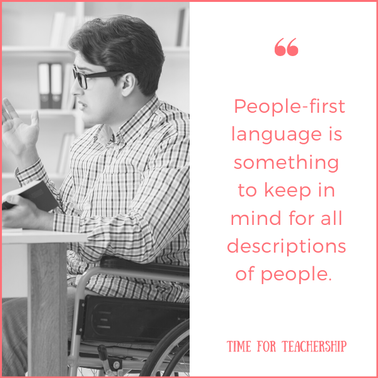 The Terms We Use Matter: Part 2. The second post on using inclusive language to create thriving class cultures for learning. For concrete examples of terms to use, read the Time for Teachership blog post by Lindsay Lyons. Grab one of my #teacherfreebies for a quick reference sheet to remember key ideas. For more educational equity & teacher tips, sign up for weekly emails at bit.ly/lindsayletter 