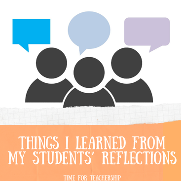 Things I Learned From My Students’ Reflections. Using actual feedback from my high school students, I share 3 key ideas for amplifying student engagement, & how this may impact our curriculum design process. Check out the Time for Teachership blog post. For more ideas on curriculum design and how to work for educational equity, sign up for weekly emails at bit.ly/lindsayletter #teachinginspiration